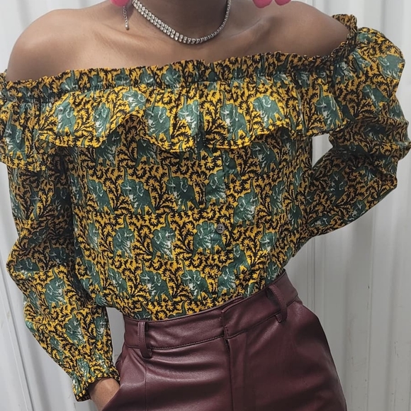 JCrew Prarie top S - Picture 2 of 4